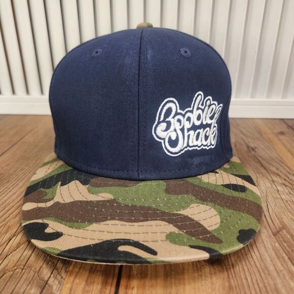 KBethos Boobie Shack Snapback Hat Cap Blue Green Camouflage Adjustable Casual - Picture 2 of 10